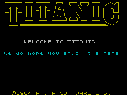 Titanic (1984)(R&R Software)